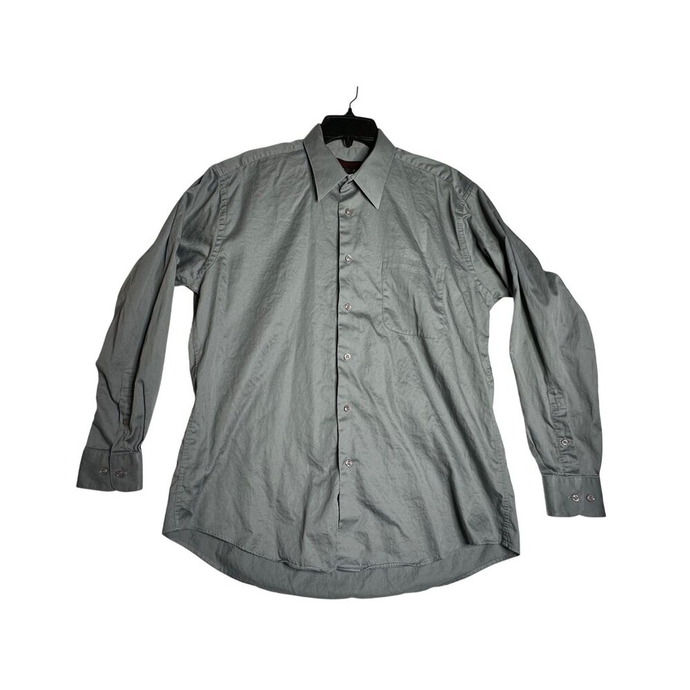 Sopranos Tony Soprano L/S Button Down Dress Shirt Mens 16.5 34/35
